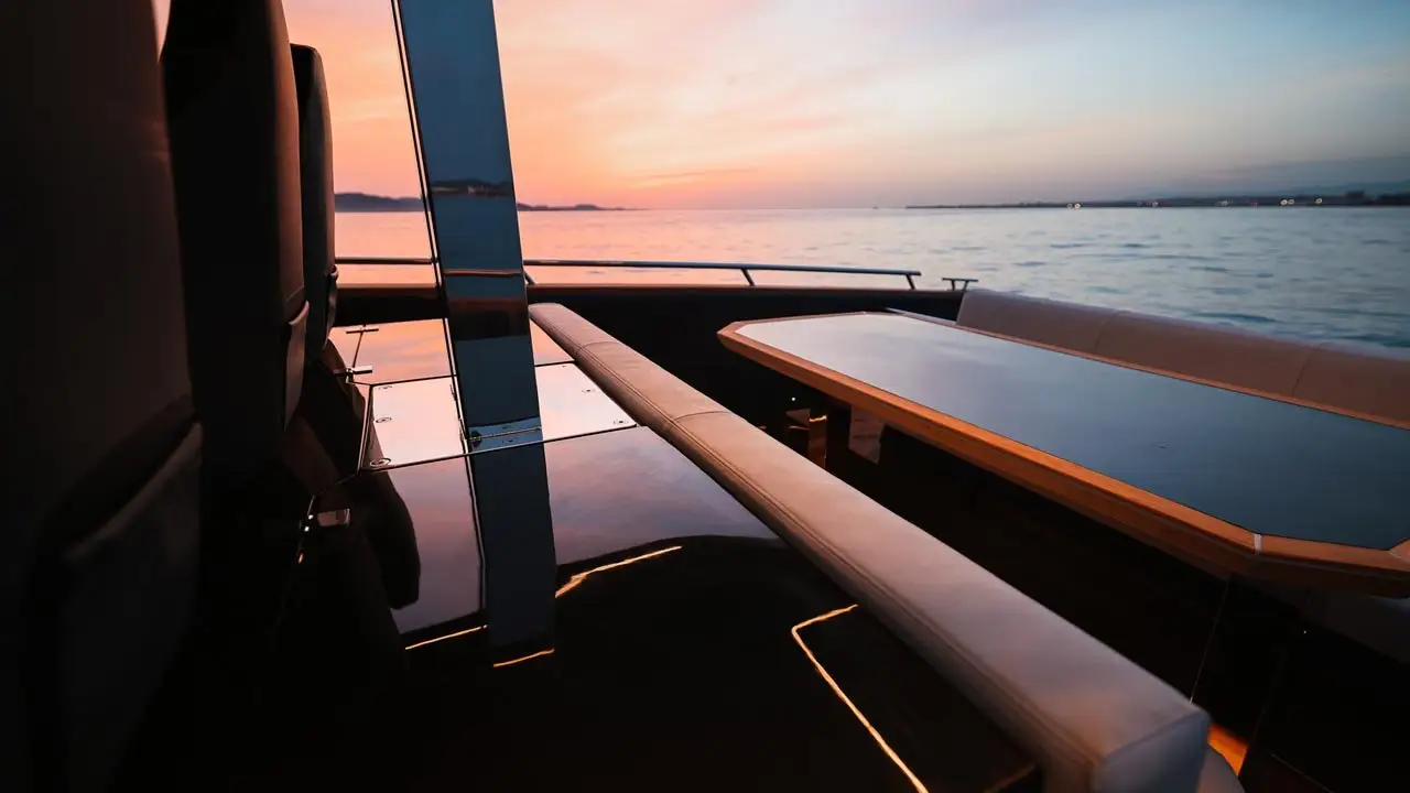 Forza 37, flybridge — Sardinia Yacht Hire, Sardinia. Speed and shallow water for a nine-guest day out