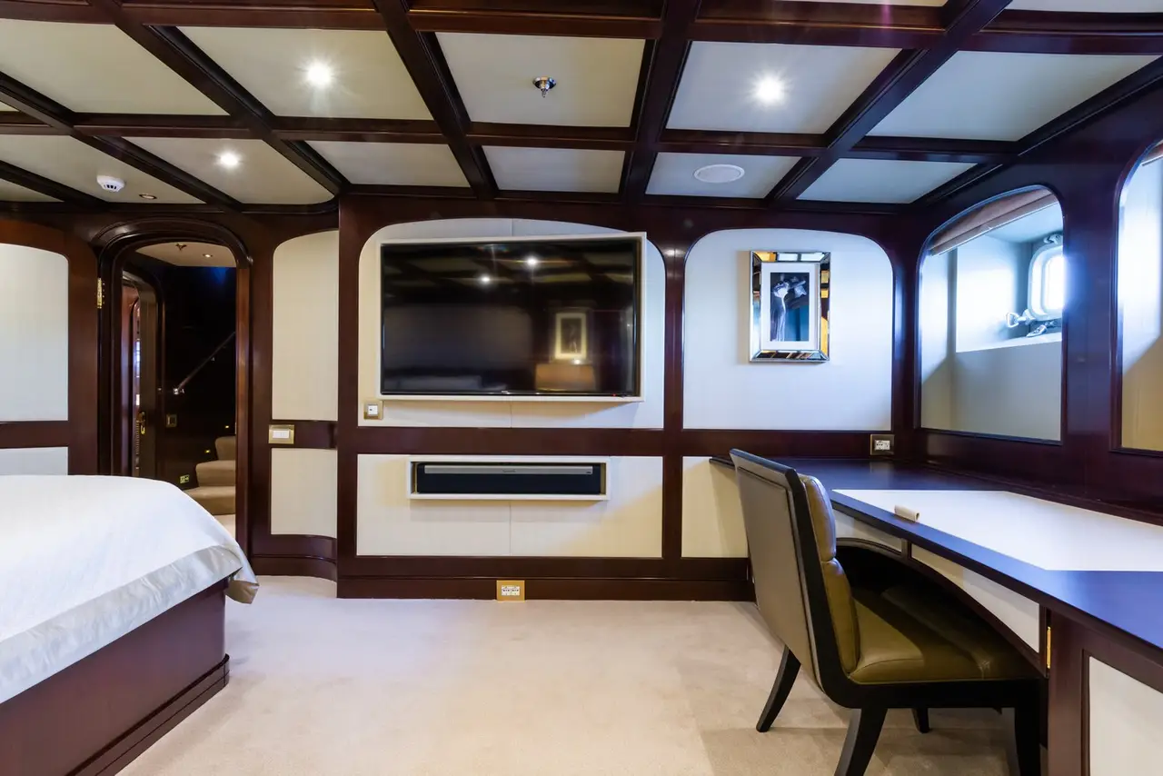The Wellesley, main deck — Sardinia Yacht Hire, Sardinia. Six Cabins, One Coastline, Room To Breathe