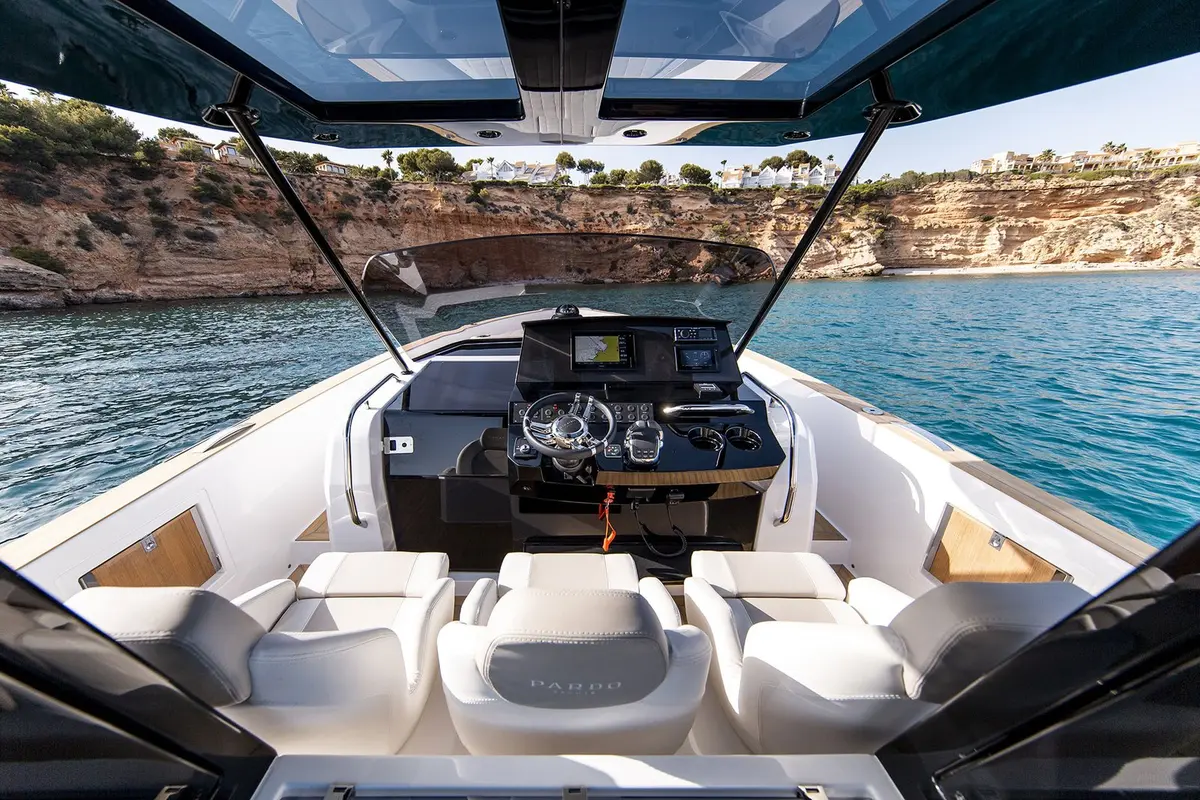 Pardo 38, exterior — Sardinia Yacht Hire, Sardinia. Sporty day cruising for small groups off Porto Cervo