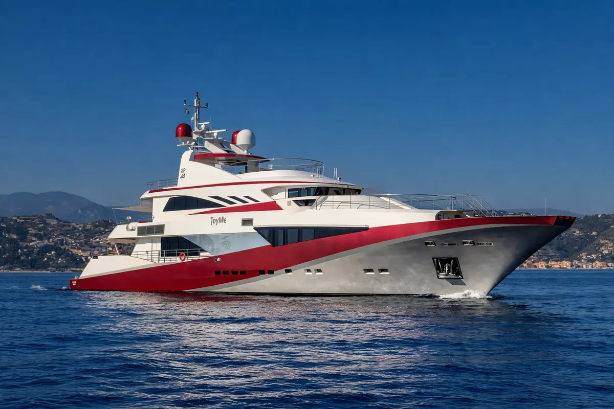 Philip Zepter 50m — Sardinia Yacht Hire, Cerdeña. Cincuenta metros de presencia sobria en Cerdeña