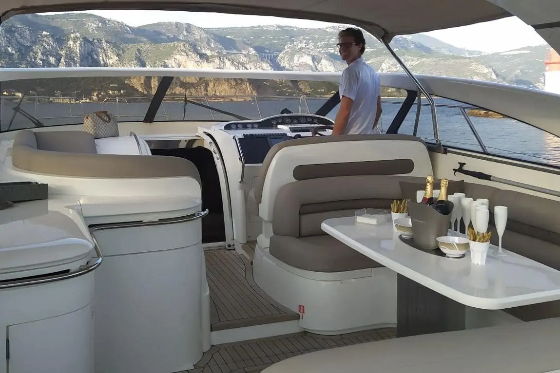 Princess 50, exterior — Sardinia Yacht Hire, Sardinia. A quick, sheltered day out for ten