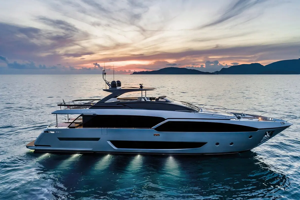 Riva 90, exterior — Sardinia Yacht Hire, Sardinia. Five cabins built for slow coastal cruising